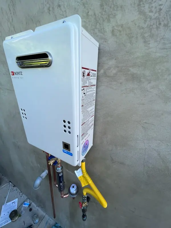 Tankless water heater installation for Sebring homes